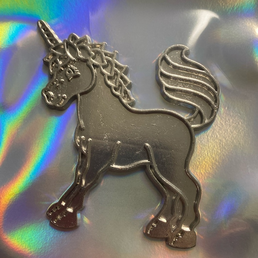 Lisa Frank unicorn necklace pin diy bling it out fantastic world of Lisa Frank